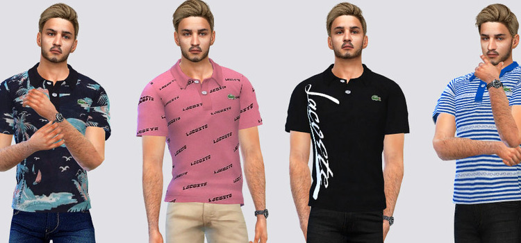 Lacosta Male Polos Preview for TS4