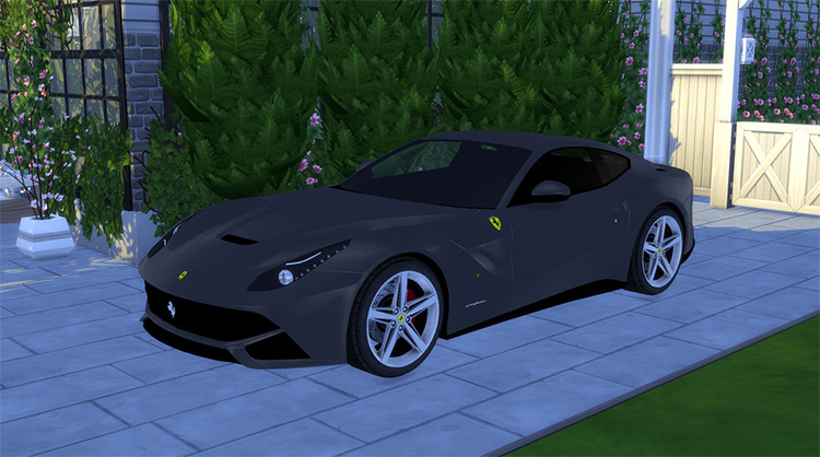 Ferrari F12 Berlinetta (2013) for The Sims 4