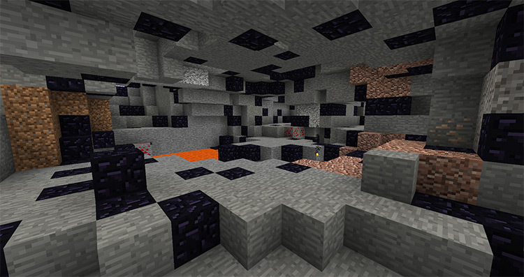 Cave Biomes Minecraft mod