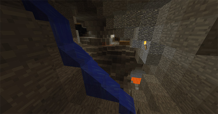 Worley’s Caves mod for Minecraft