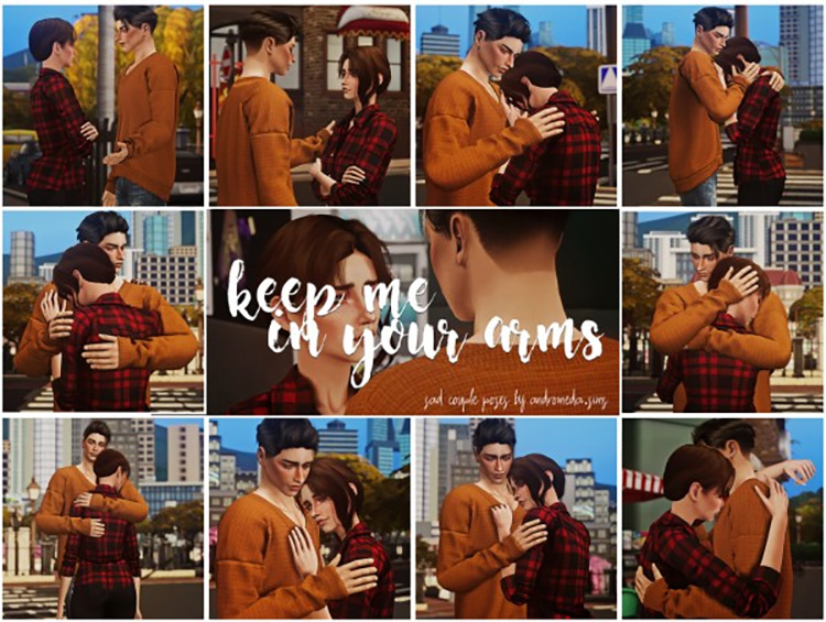 Keep Me in Your Arms / Sims 4 Pose Preview