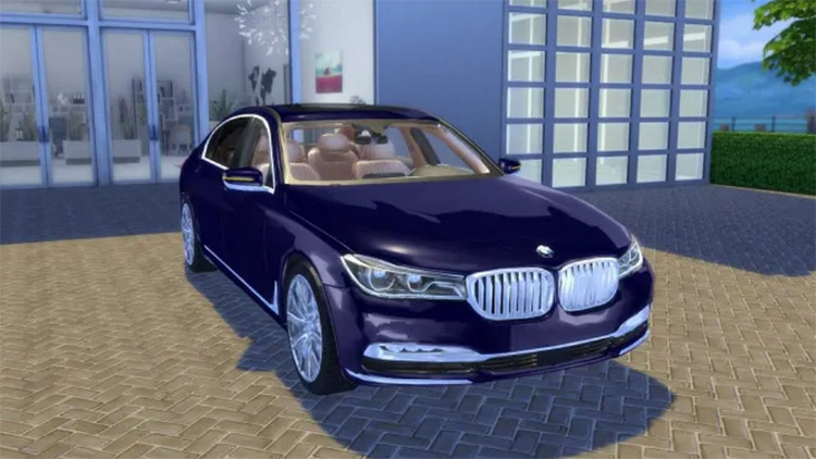 BMW 750Li (2017) for Sims 4