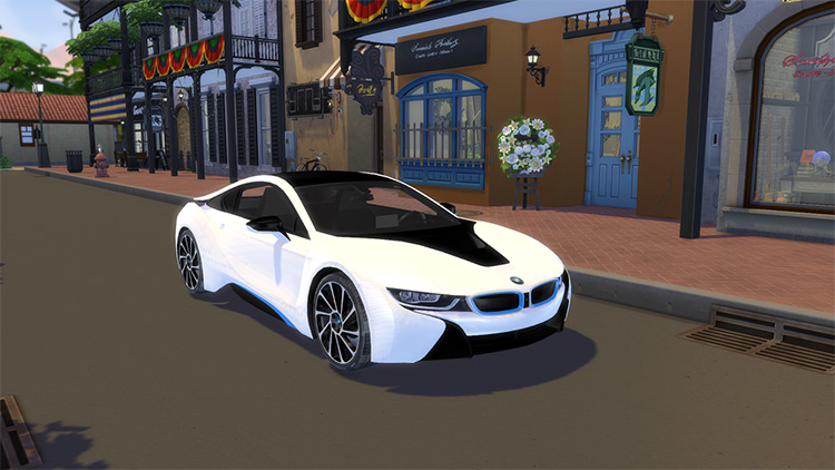 BMW i8 for Sims 4