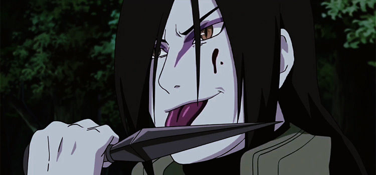 Orochimaru Knife Screenshot in Naruto