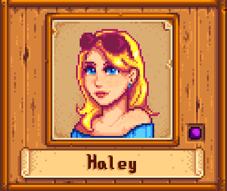 Red’s Haley / Stardew Valley Mod