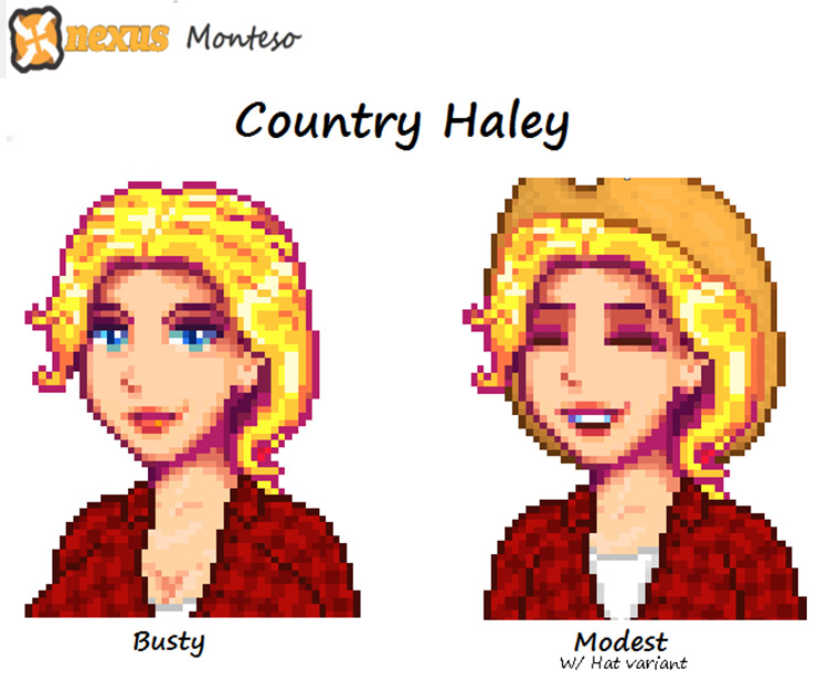 Country Haley / Stardew Valley Mod