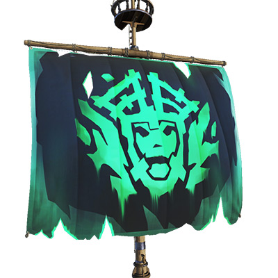 Collector’s Soulflame Sail in Sea of Thieves