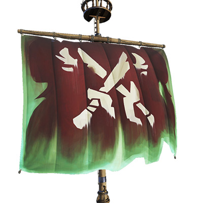 Cursed Captain's Sail in Sea of Thieves