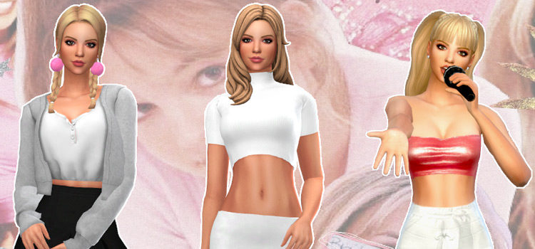 Sims 4 Britney Spears CC: Hair, Clothes & More (All Free)
