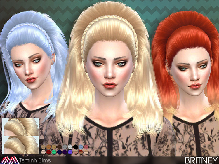 Sims 4 Britney Spears CC  Hair  Clothes   More  All Free    FandomSpot - 40