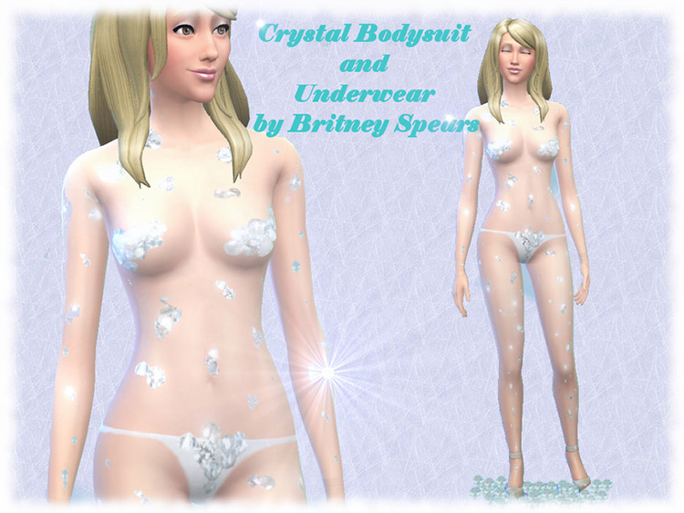 Sims 4 Britney Spears CC  Hair  Clothes   More  All Free    FandomSpot - 97