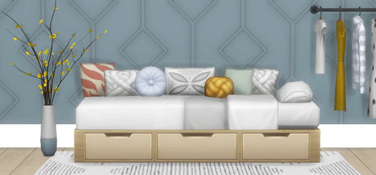 Custom Couch/Daybed CC for TS4