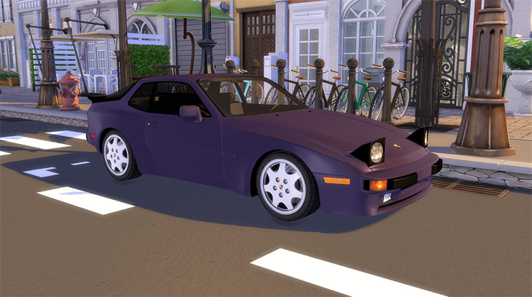 Porsche 944 (1989) CC for The Sims 4