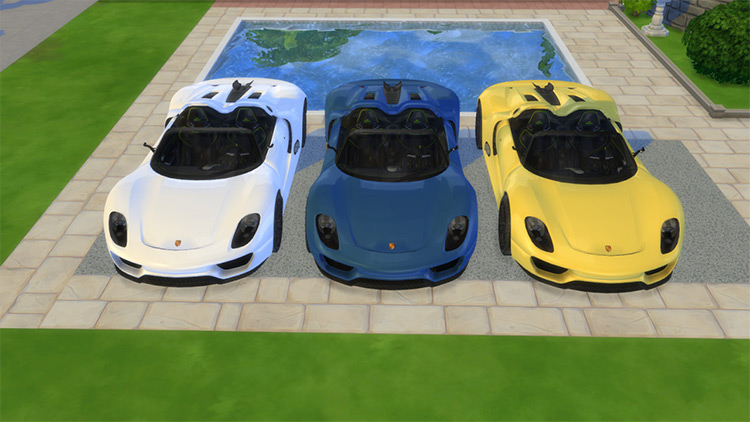 Best Sims 4 Porsche Car Mods   CC  All Free    FandomSpot - 42