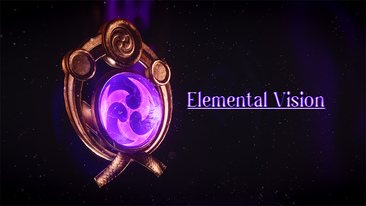 Elemental Vision of Skyrim (Genshin) Mod
