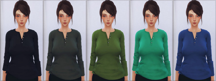 Sims 4 Henley CC For Guys   Girls  All Free    FandomSpot - 20