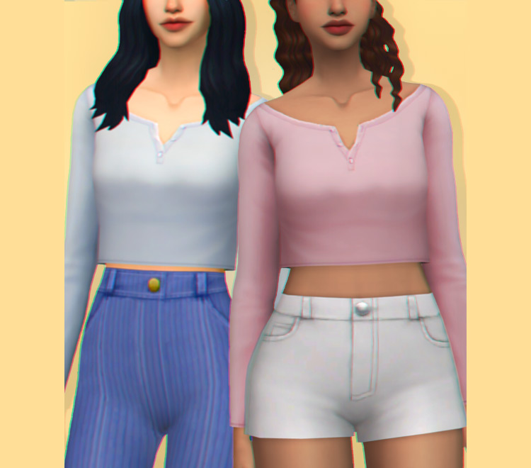 Sims 4 Henley CC For Guys   Girls  All Free    FandomSpot - 30