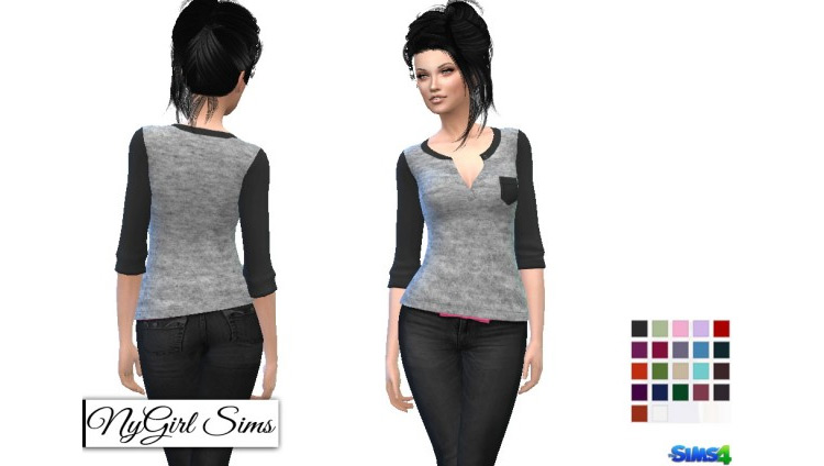 Sims 4 Henley CC For Guys   Girls  All Free    FandomSpot - 44