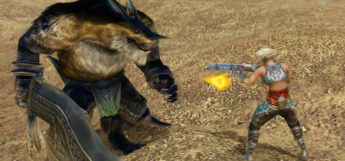 Vaan Gun Animation in Final Fantasy XII: TZA