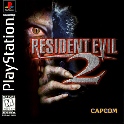 Resident Evil 2 (1998) NTSC Box Art PS1