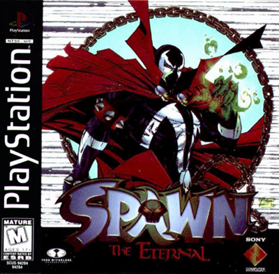 Spawn: The Eternal (1997) NA Box Art PS1