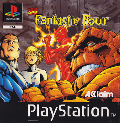 Fantastic Four (1997) PS1 Box Art
