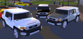 Toyota FJ Cruisers (2012) Cars for Sims 4