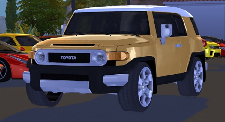 2012 Toyota FJ Cruiser / Sims 4 CC