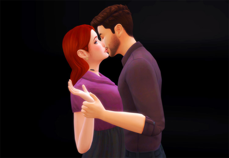 Stolen Kisses: Angry Poses for The Sims 4