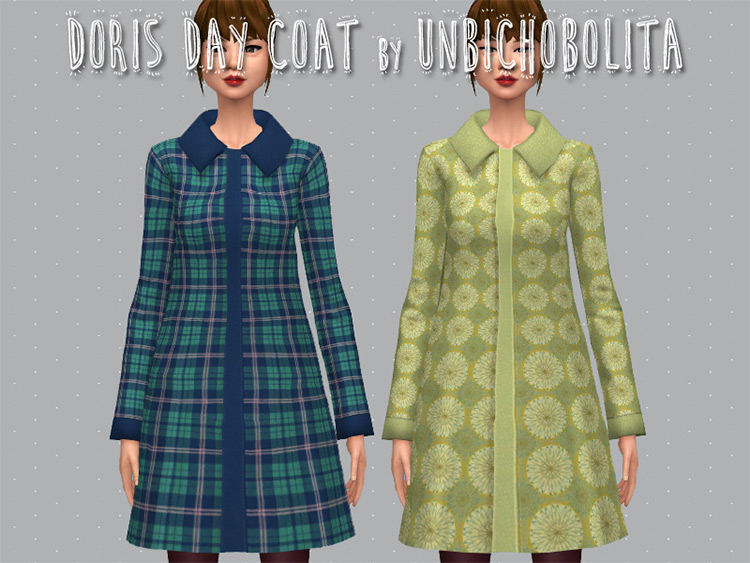 Doris Day Coat / TS4 CC