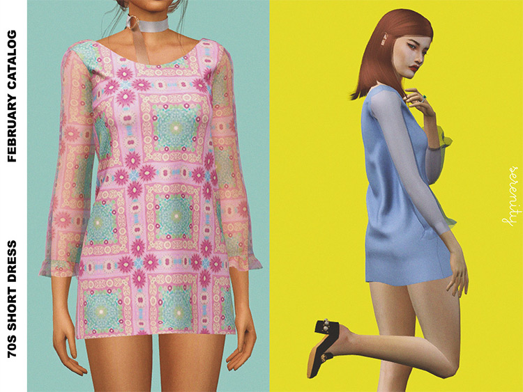 70s Clothes & Dresses for The Sims 4