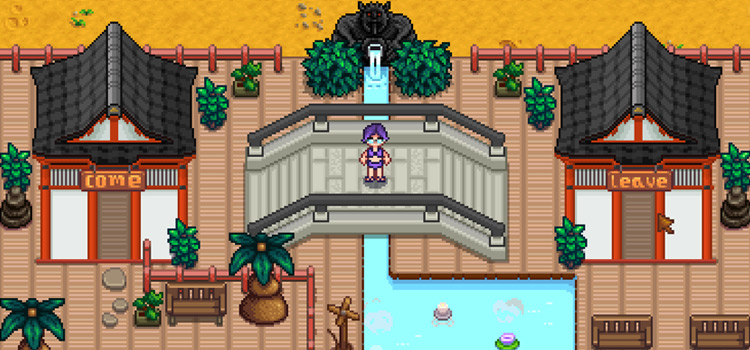 Fippsies Japanese Onsen in Stardew (Mod)