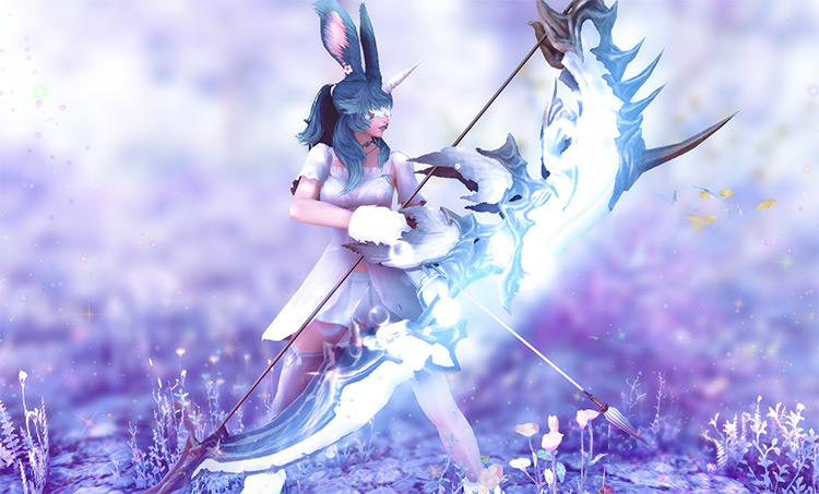 SMN Glamour as a Unicorn / Final Fantasy XIV