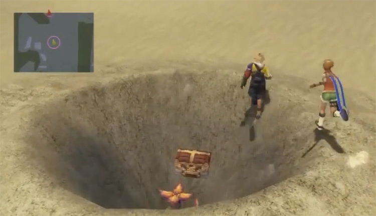 Sandragora Sand Pit in Bikanel Desert / Final Fantasy X HD