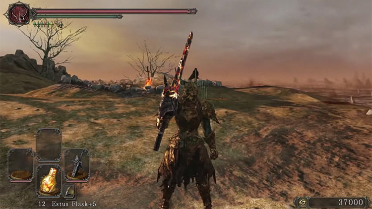 Smelter Sword from Dark Souls 2 screenshot