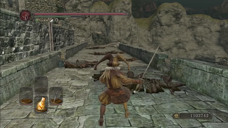 Chaos Rapier from Dark Souls 2 screenshot