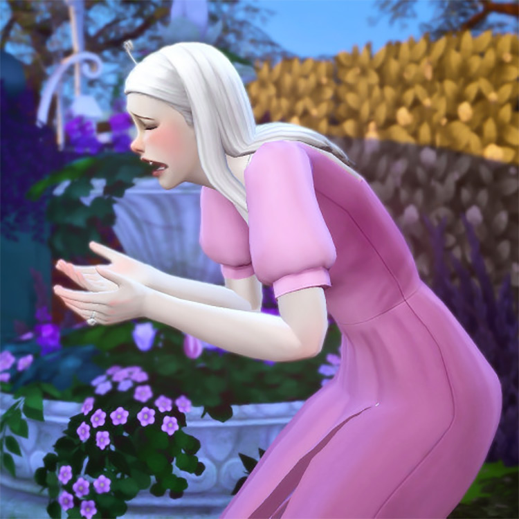 Berry’s Hard Cry Pose Pack for The Sims 4