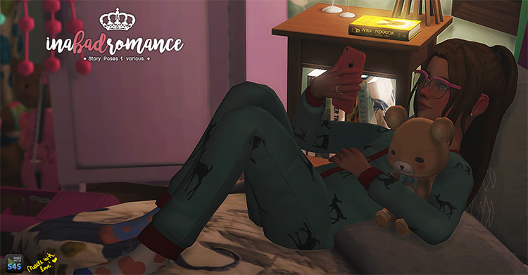 Story Poses 1–07 / Sims 4
