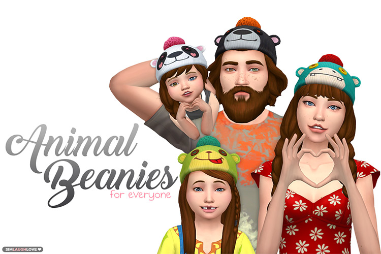 Animal Beanies for The Sims 4