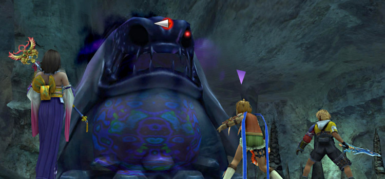 Dark Flan Battle in FFX HD