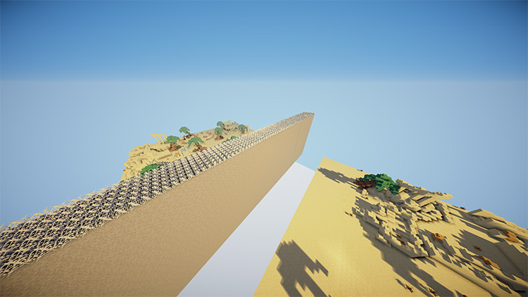 Desert TNT Wars Map for Minecraft