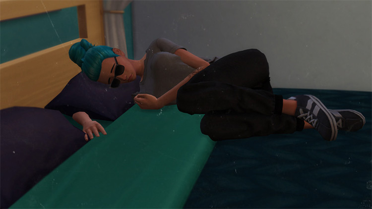 Sims 4 Sad   Depressed Pose Packs  Singles   Couples    FandomSpot - 2