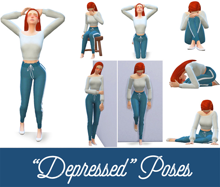 Pose Pack Emotions (01) at Angissi » Sims 4 Updates