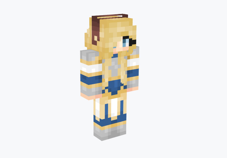 Lux from League of Legends (Mage) Minecraft Skin