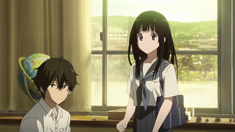 Hyouka anime screenshot