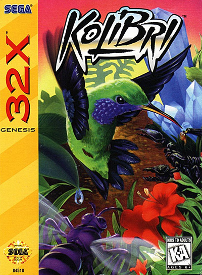 Kolibri Sega Genesis Box Art