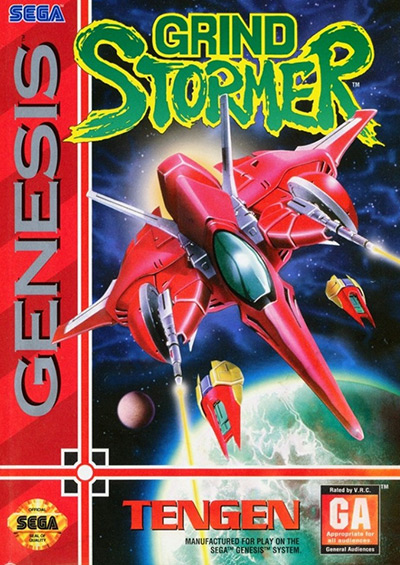 Grind Stormer (1993) Sega Genesis Box Art