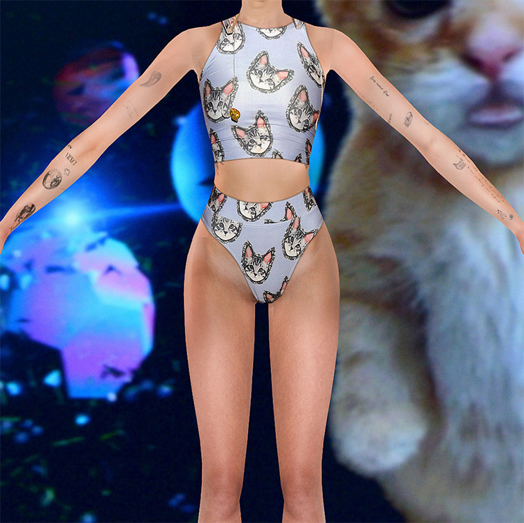 Miley Cyrus - American Music Awards 2013 TS4 CC