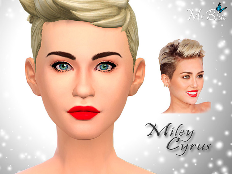 Miley Cyrus CAS Preview / Sims 4 CC