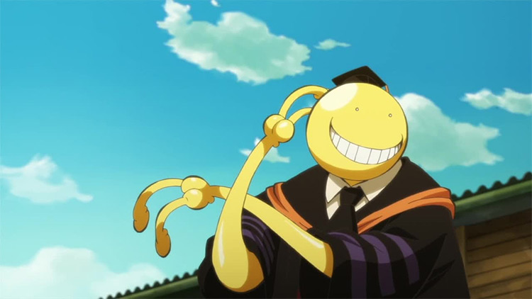 Korosensei in Assassination Classroom anime